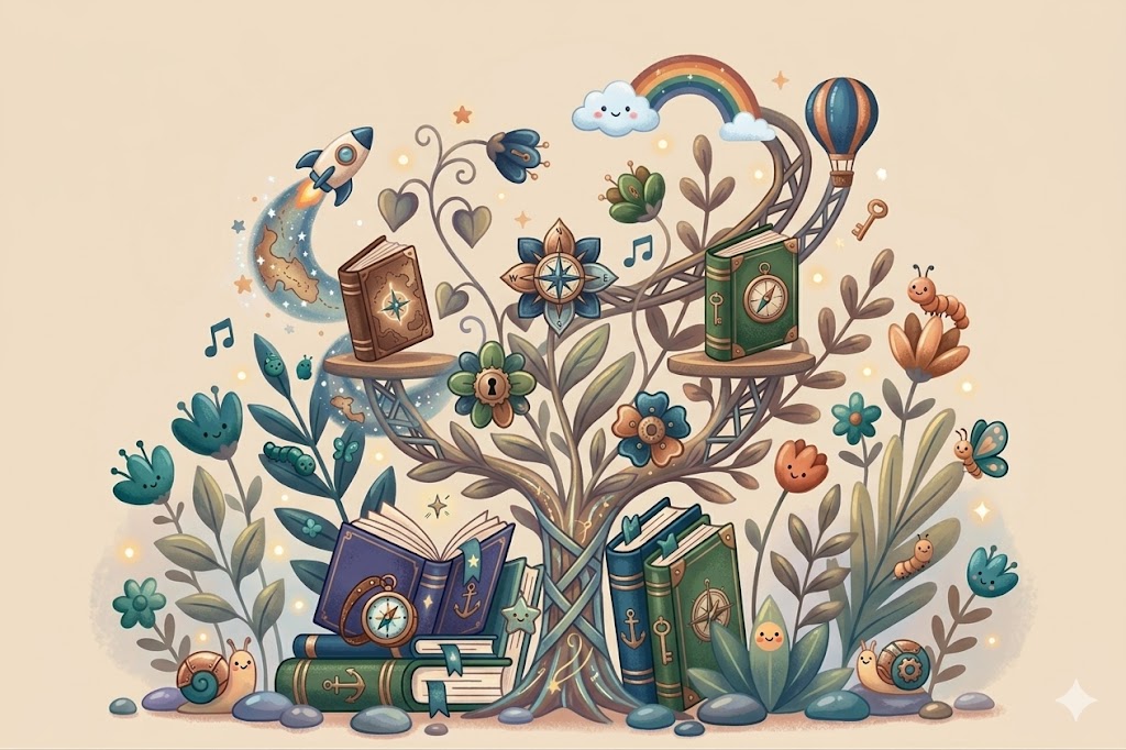 Книжкова полиця для хлопців